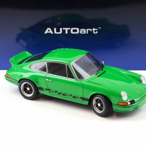 1:18 AUTOart Porsche 911 Carrera RS 2.7 Viper green/ black stripes 78034