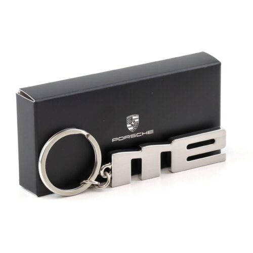 Original Porsche 911 Schriftzug Schlüsselanhänger Keychain Metal WAP DEALER