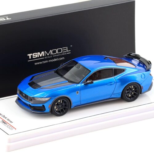 1:43 TSM Model Ford Mustang Dark Horse 2024 Grabber blue TSM430836