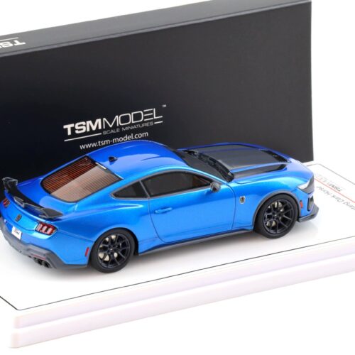 1:43 TSM Model Ford Mustang Dark Horse 2024 Grabber blue TSM430836