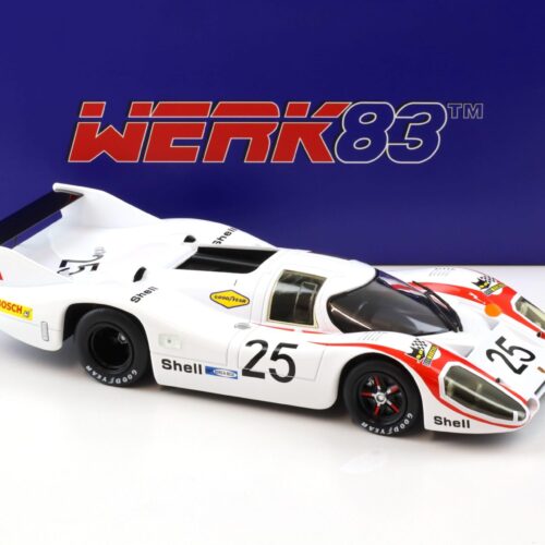 1:18 WERK83 Porsche 917 Long Tail Pole Position 24h Le Mans 1970 Ahrens/ Elfort #25