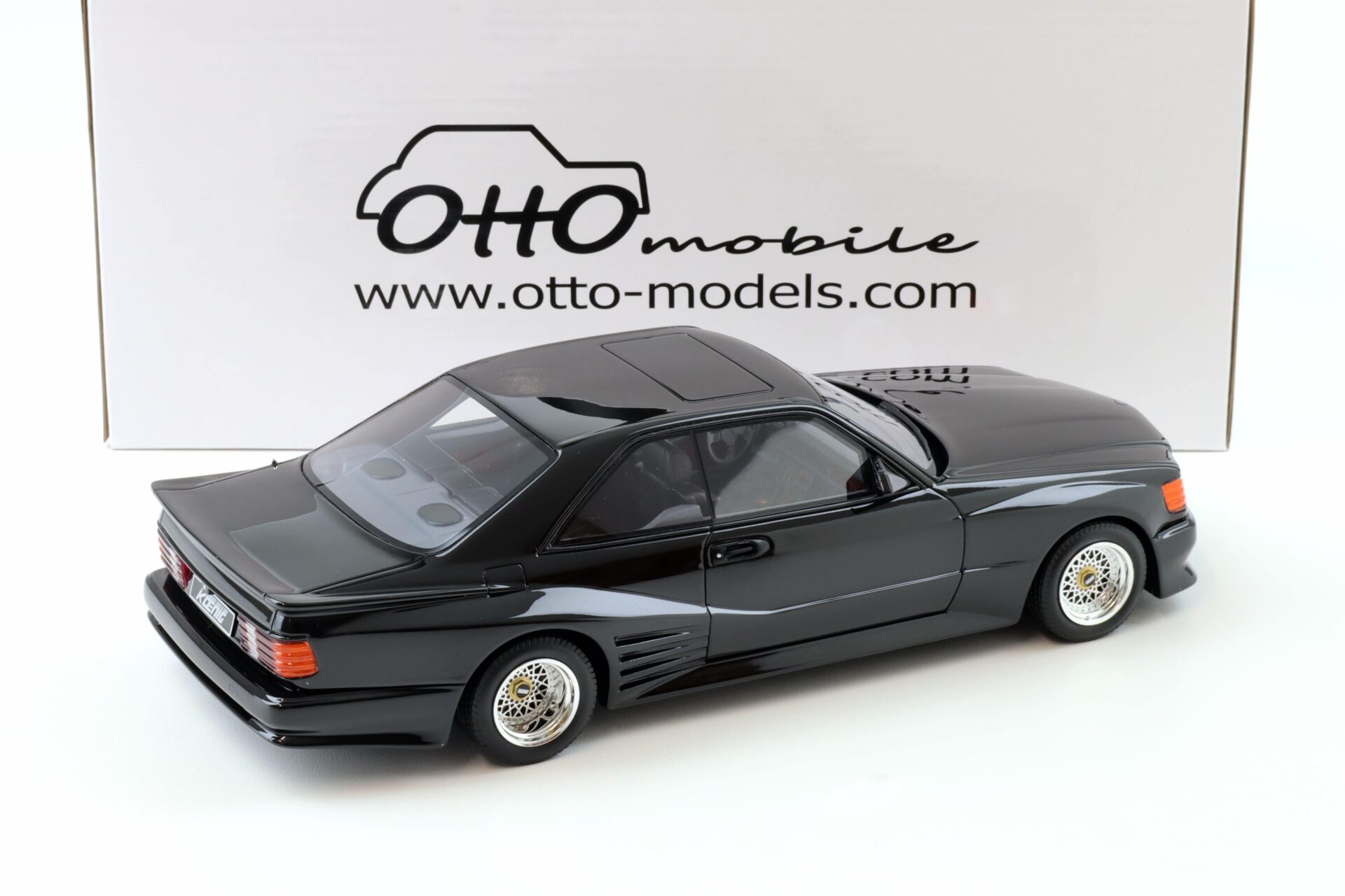 1:18 OTTO mobile OT1134 Mercedes 560 SEC KOENIG Special black 1992