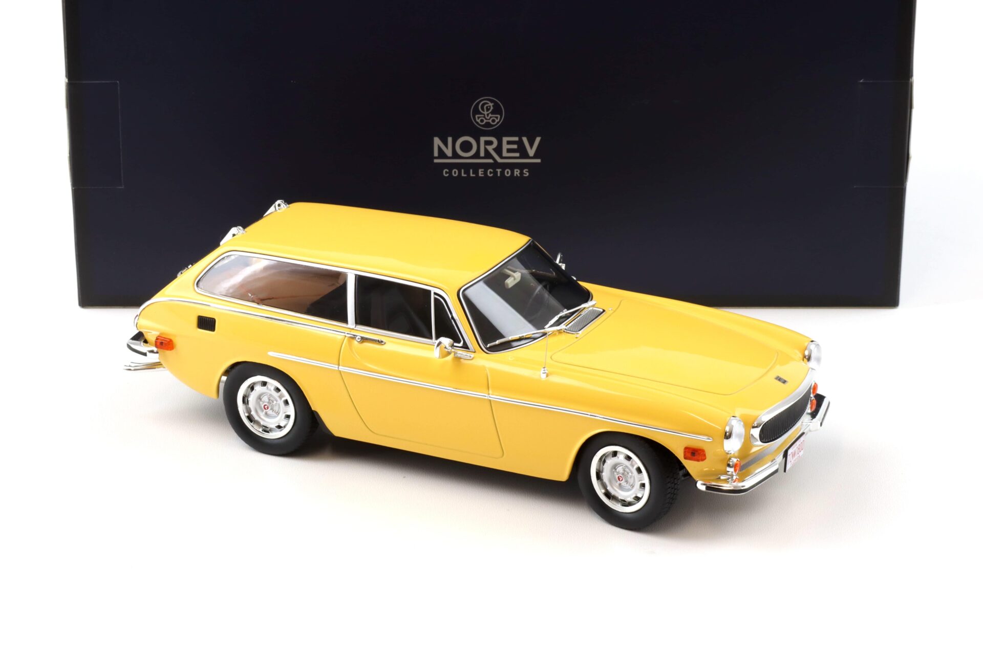 1:18 Norev Volvo 1800 ES US Version 1972 Sun yellow - Limited 400 pcs.