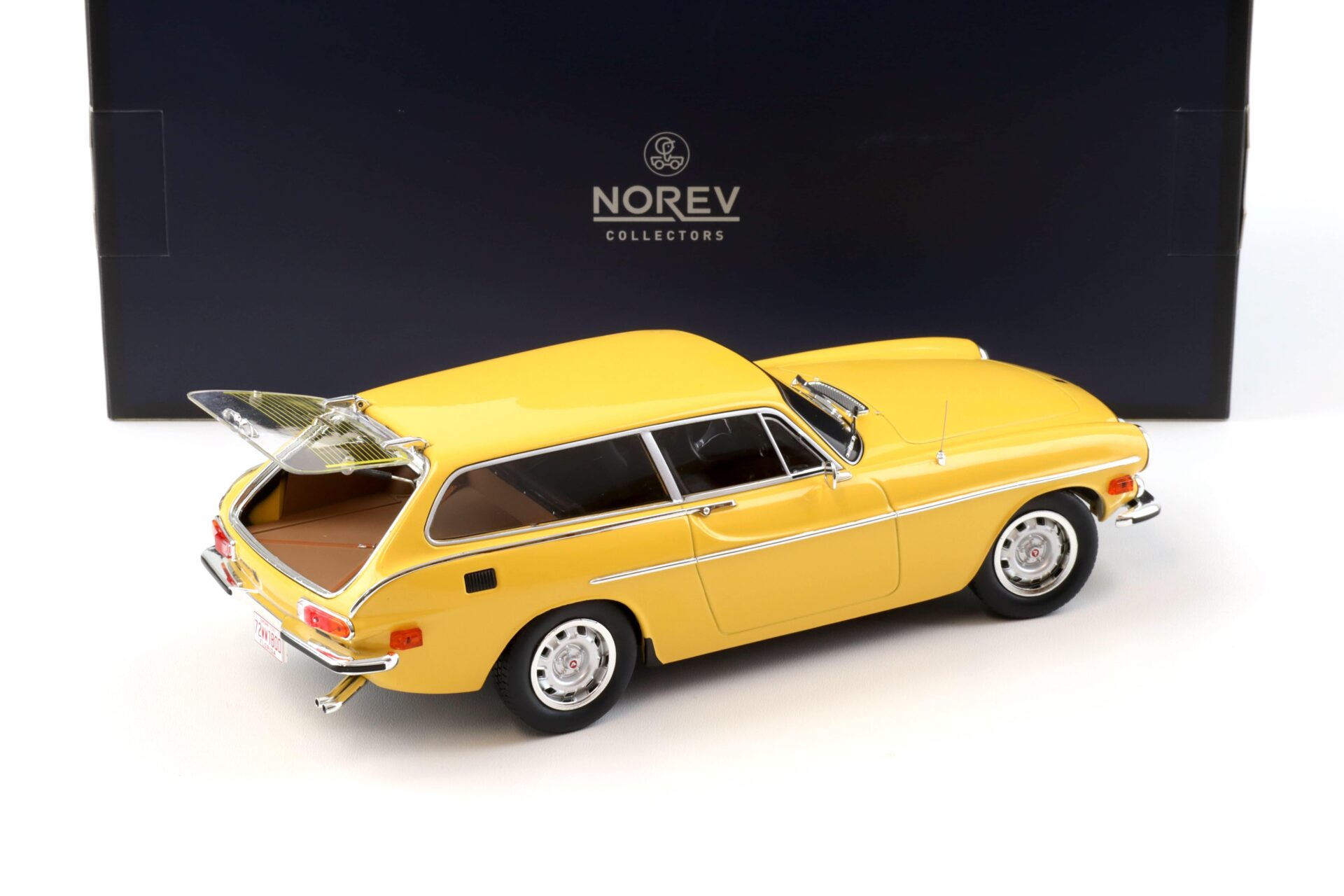 1:18 Norev Volvo 1800 ES US Version 1972 Sun yellow - Limited 400 pcs.