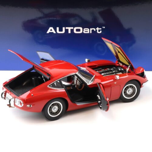 1:18 AUTOart Toyota 2000GT Coupe 1967 red 79547