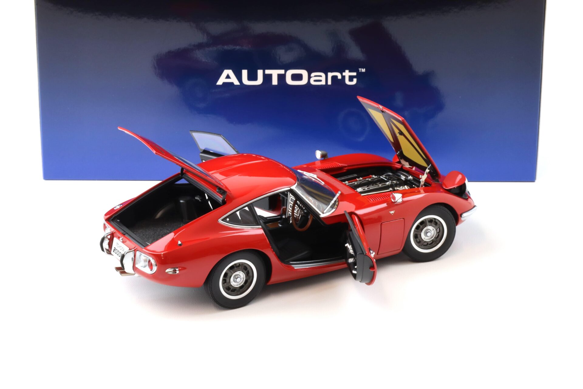 1:18 AUTOart Toyota 2000GT Coupe 1967 red 79547