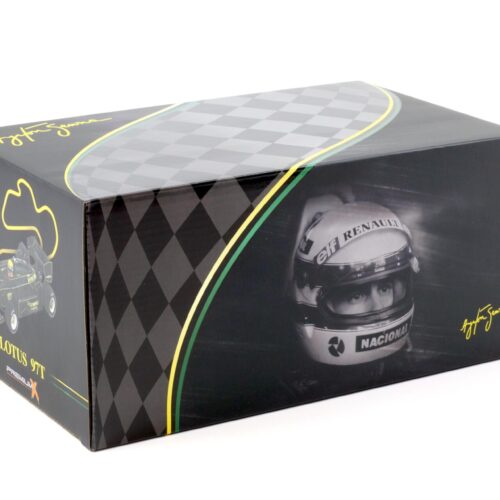 1:18 PremiumX Lotus Renault 97T Ayrton Senna #12 GP Portugal 1985