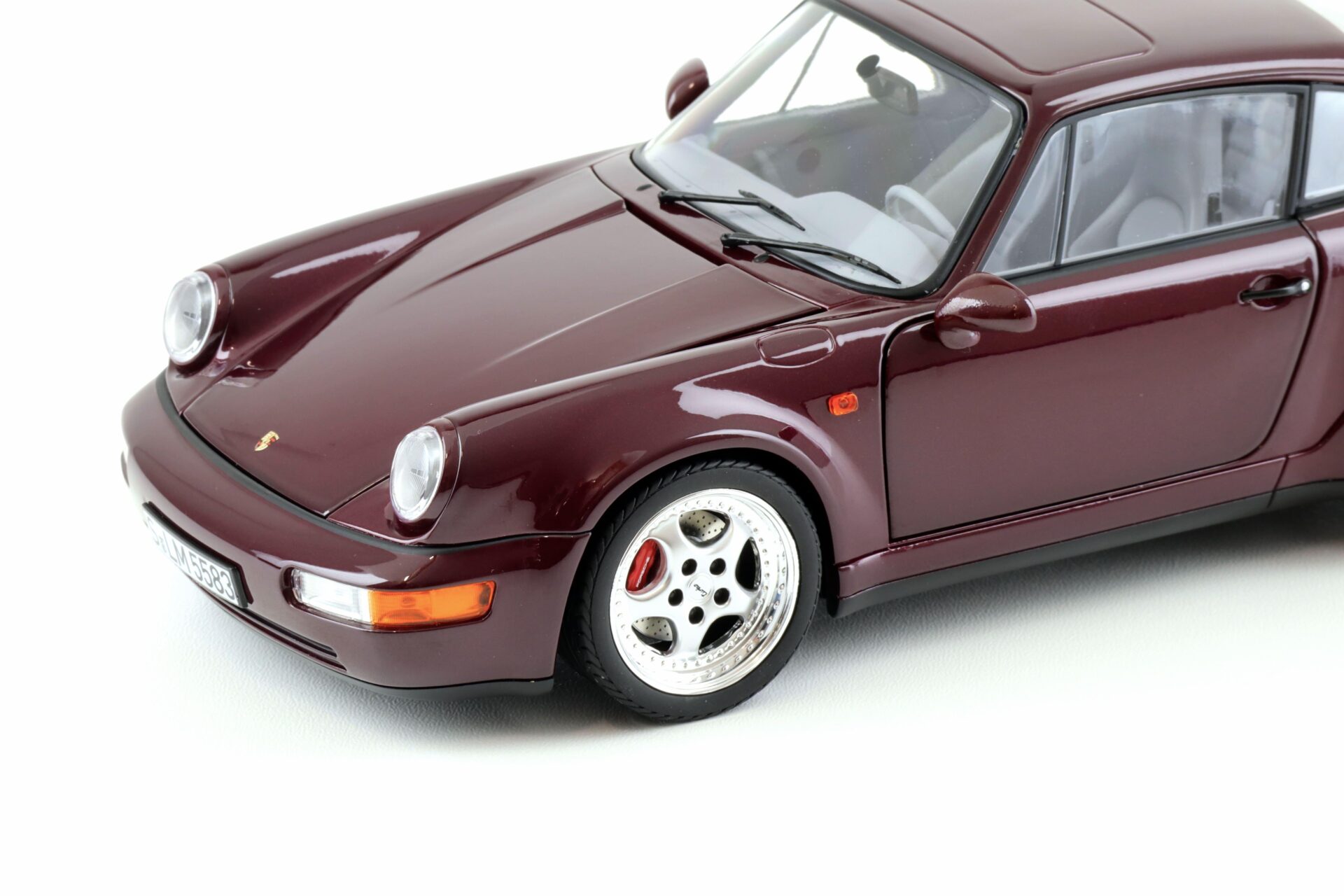 1:18 Norev Porsche 911 964 Turbo 3.6 Coupe 1993 Amethyst metallic - Limited 999 pcs.