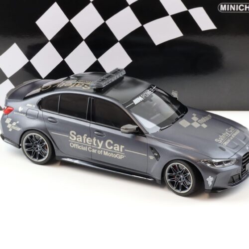 1:18 Minichamps BMW M3 Competition G80 Safety Car Moto GP 2020 grey metallic