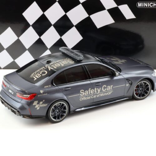 1:18 Minichamps BMW M3 Competition G80 Safety Car Moto GP 2020 grey metallic