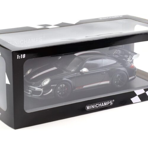 1:18 Minichamps Porsche 911 997.2 GT3 RS 4.0 Coupe 2011 black/ silver