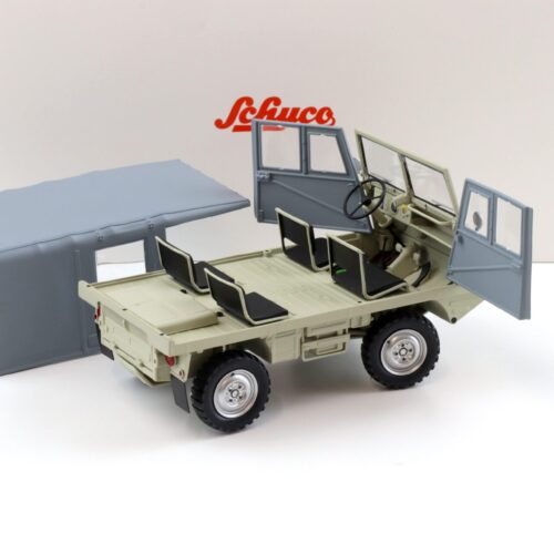 1:18 Schuco Styr-Puch Halfinger 4x4 beige/ grey
