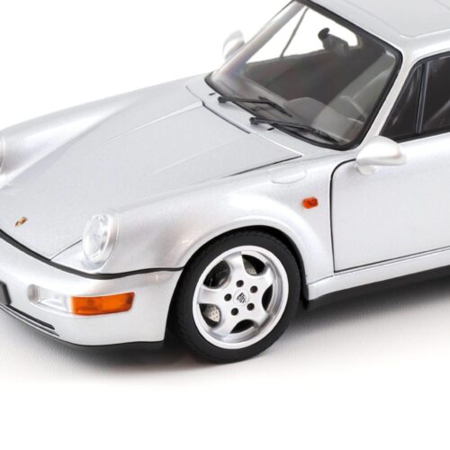 1:18 Norev Porsche 911 964 Carrera 4 WTL 30 Jahre 911 Polar silver - Limited 999 pcs.