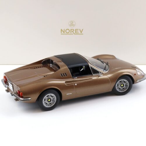 1:18 Norev Ferrari Dino 246 GTS 1970 Nocciola metallic 187815 - Limited 200 pcs.