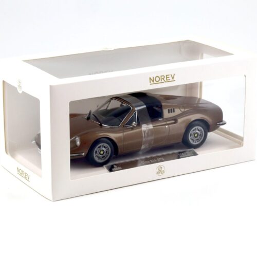 1:18 Norev Ferrari Dino 246 GTS 1970 Nocciola metallic 187815 - Limited 200 pcs.