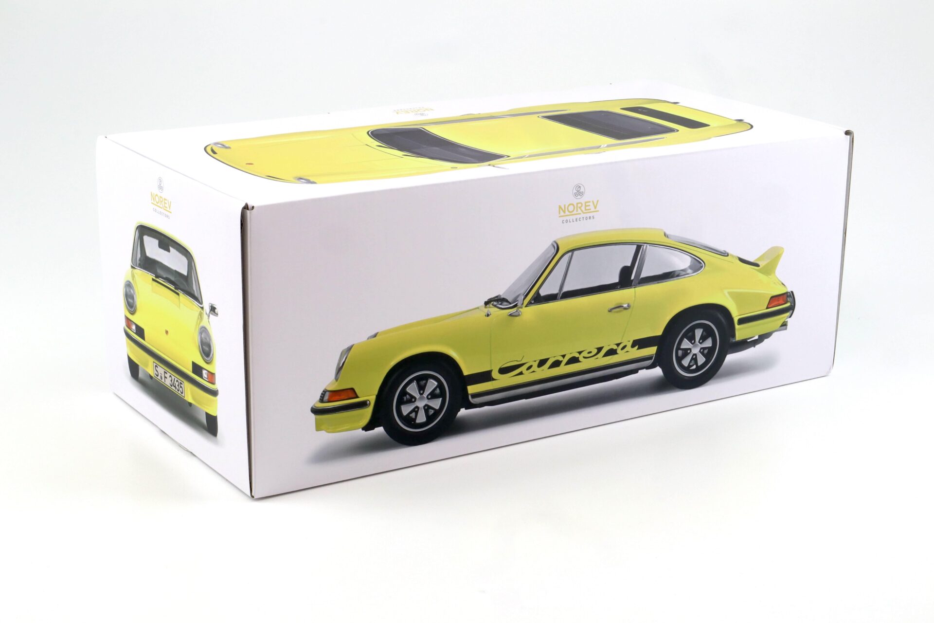 1:12 Norev Porsche 911 Carrera RS 2.7 yellow/ black 1973 - Limited 200 pcs.