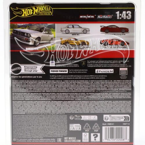 1:43 Hot Wheels Premium 2025 Real Riders HWT14 BMW M3 E30 Street silver