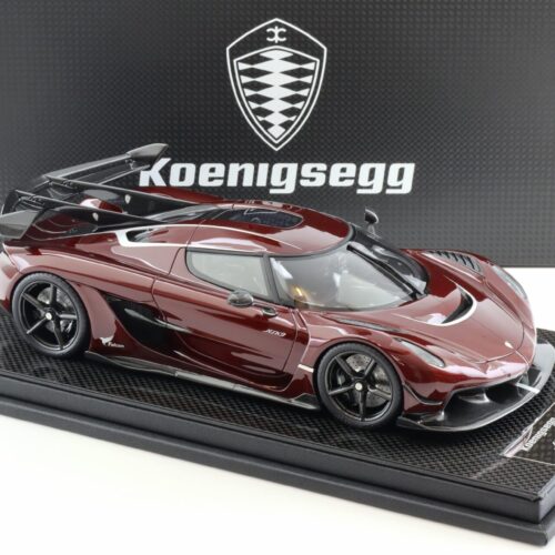 1:18 FrontiArt Koenigsegg Jesko Full Carbon red Tinted F157-171 - Limited 199 pcs.