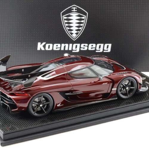 1:18 FrontiArt Koenigsegg Jesko Full Carbon red Tinted F157-171 - Limited 199 pcs.