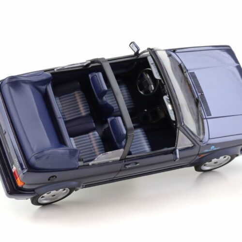 1:18 Norev VW Golf 1 Cabriolet Etienne Aigner 1990 Midnight blue metallic - Limited 750 pcs.