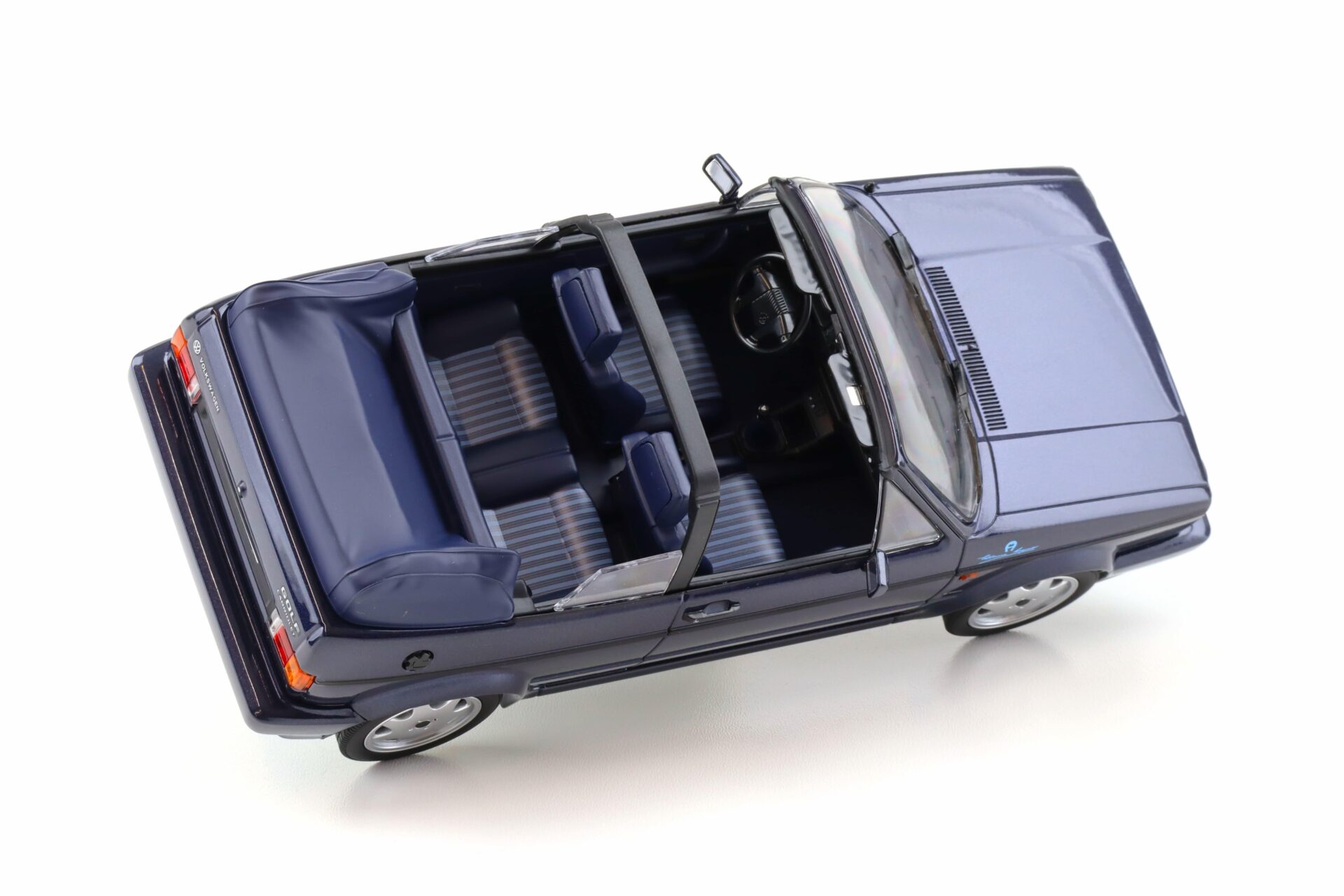 1:18 Norev VW Golf 1 Cabriolet Etienne Aigner 1990 Midnight blue metallic - Limited 750 pcs.