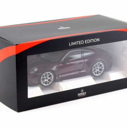 1:18 Norev Porsche 911 992 S/T Heritage Package Amethyst metallic - Limited 500 pcs.