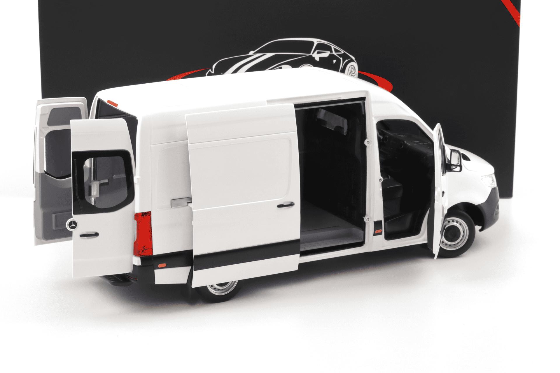 1:18 Norev Mercedes Sprinter Kasten 2018 white - Limited 1000 pcs.