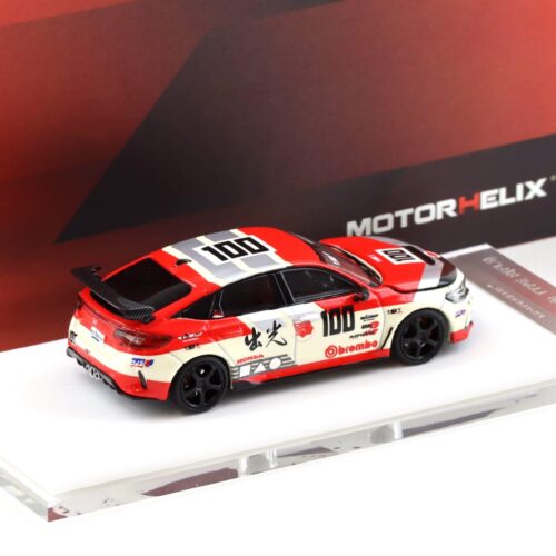 1:64 Motorhelix Honda Civic Type R (FL5) Idemitsu Livery red M65427