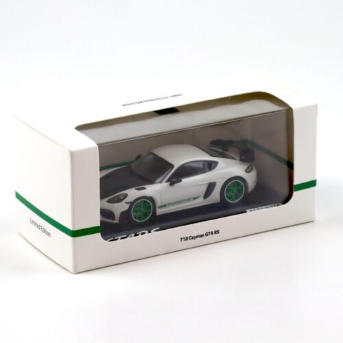 1:43 Minichamps Porsche 718 Cayman GT4 RS Tribute 982 white/ green WAP DEALER