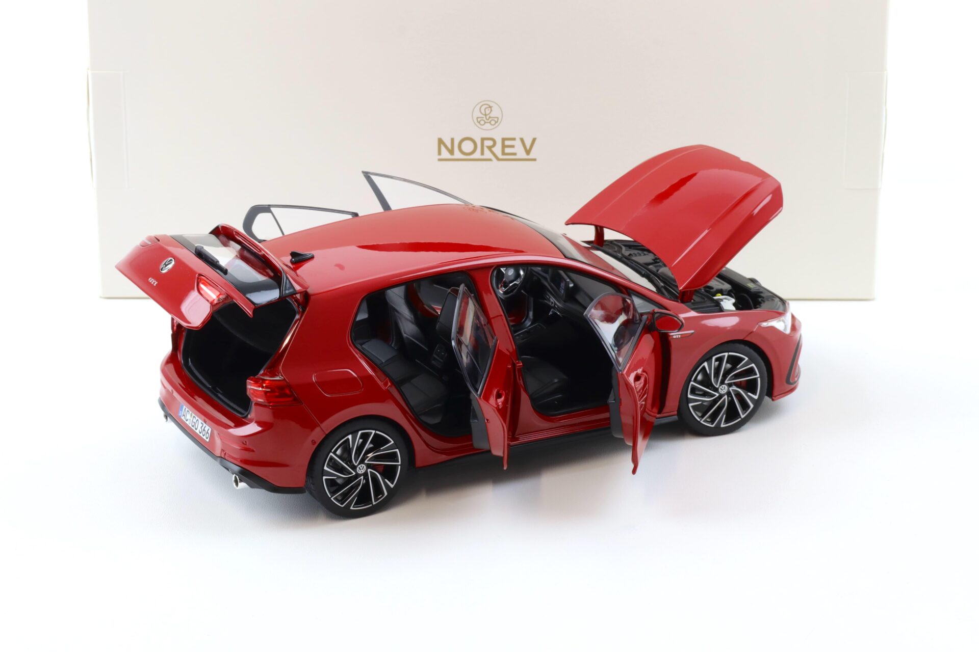 1:18 Norev VW Golf 8 VIII GTI 2021 Tornado red