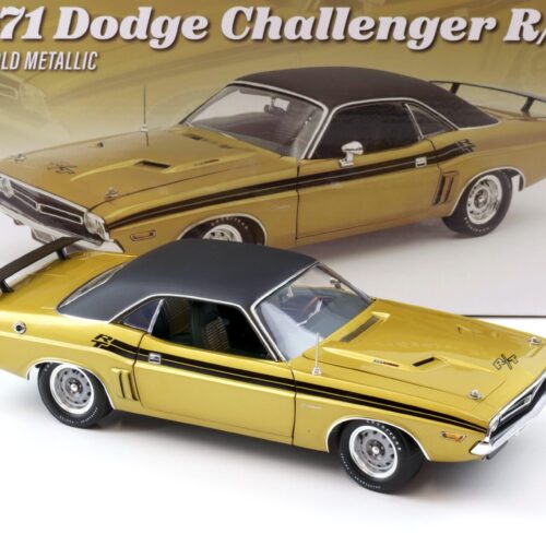 1:18 ACME 1971 Dodge Challenger R/T Coupe GY8 gold metallic/ black roof