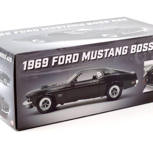 1:18 ACME 1969 Ford Mustang Boss 429 Coupe black Jade/ dark green