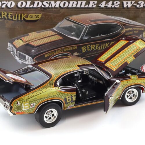 1:18 ACME 1970 Oldsmobile 442 W-30 Berejik Olds brown