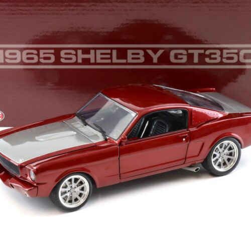 1:18 ACME 1965 Shelby GT350R Pro Touring Coupe red metallic/ grey