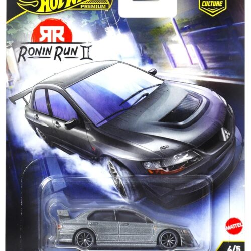 1:64 Hot Wheels Premium 2025 Ronin Run 2 - JBK86 Mitsubishi Lancer Evolution IX grey