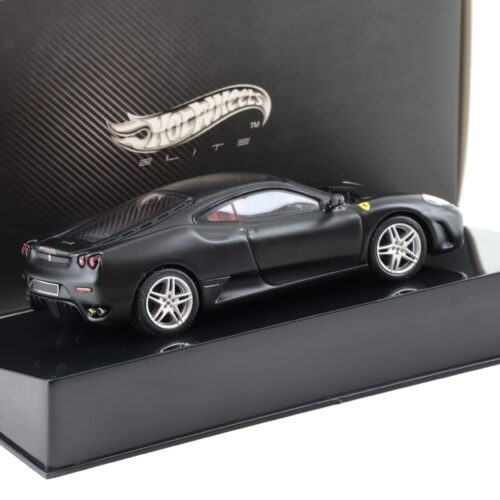 1:43 Hot Wheels Elite Ferrari F430 Coupe 2004 matt black