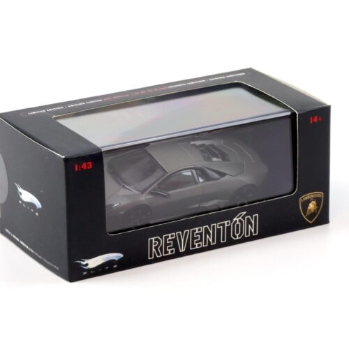 1:43 Hot Wheels Elite Lamborghini Reventon Coupe 2008 matt grey