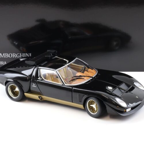 1:18 Kyosho Lamborghini Miura SVR black/ gold 08319BKG