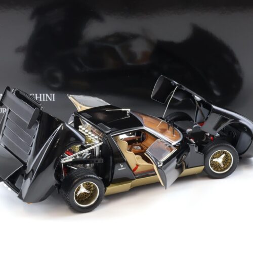 1:18 Kyosho Lamborghini Miura SVR black/ gold 08319BKG