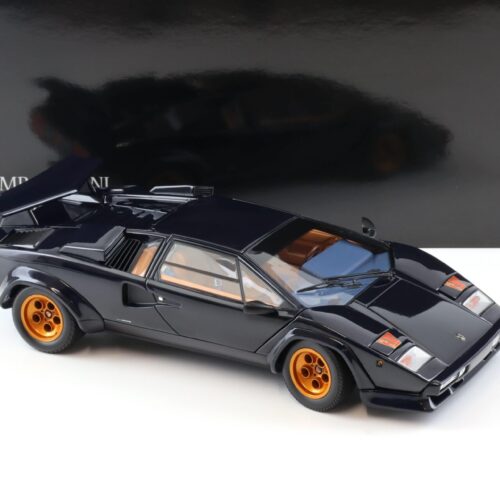 1:18 Kyosho Lamborghini Countach Walter Wolf 3 dark blue 08320D