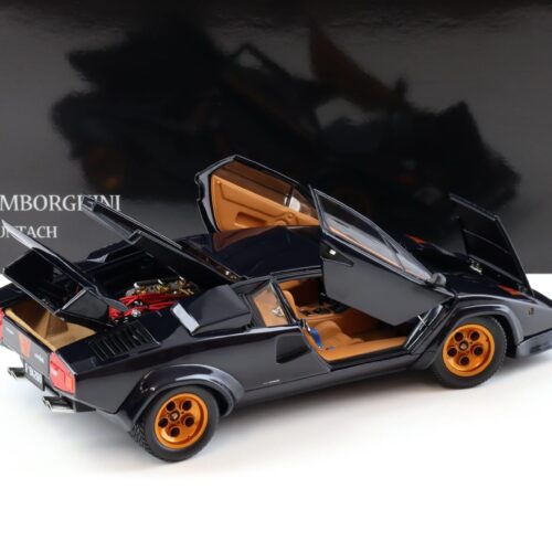1:18 Kyosho Lamborghini Countach Walter Wolf 3 dark blue 08320D