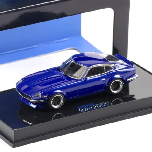1:64 AUTOart Nissan Fairlady Z (S30) Wangan Midnight Akuma no Z dark blue Comic 4 Version