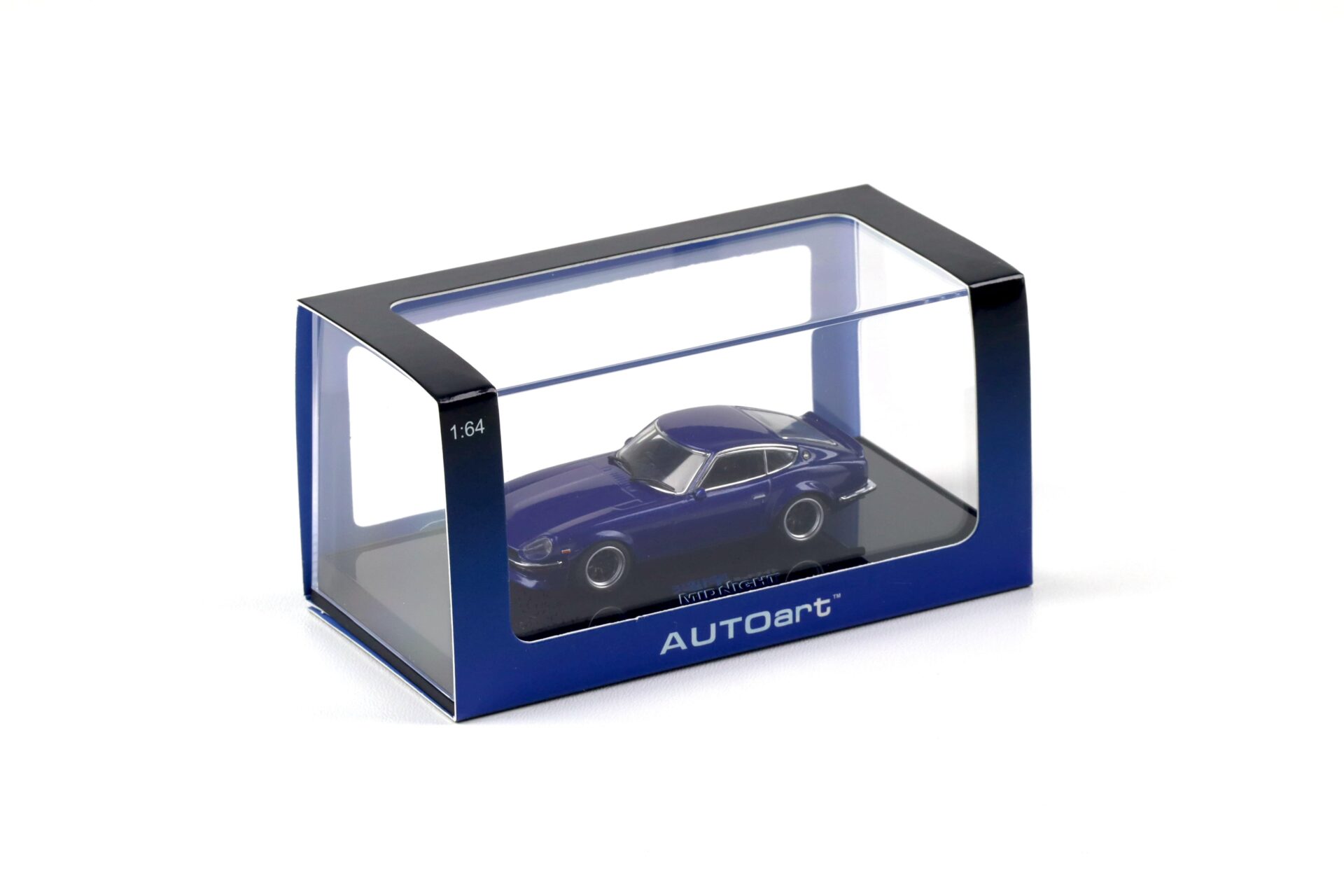 1:64 AUTOart Nissan Fairlady Z (S30) Wangan Midnight Akuma no Z dark blue Comic 4 Version
