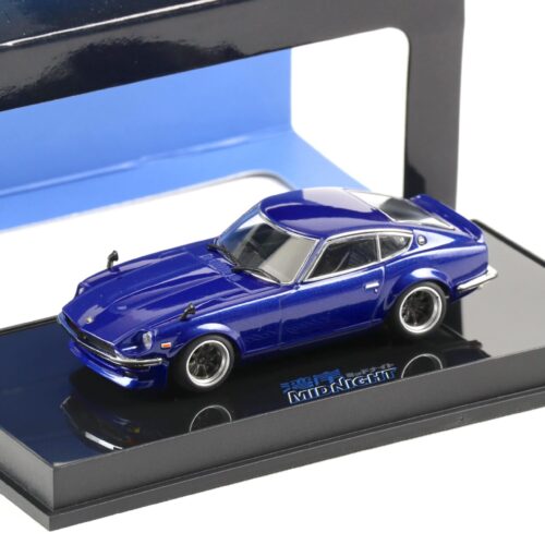 1:64 AUTOart Nissan Fairlady Z (S30) Wangan Midnight Akuma no Z dark blue Comic 1 Version