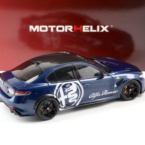 1:18 Motorhelix Alfa Romeo Giulia GTA Misano blue/ white Livery