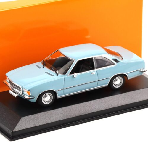 1:43 Minichamps Maxichamps Opel Rekord D Coupe 1975 light blue
