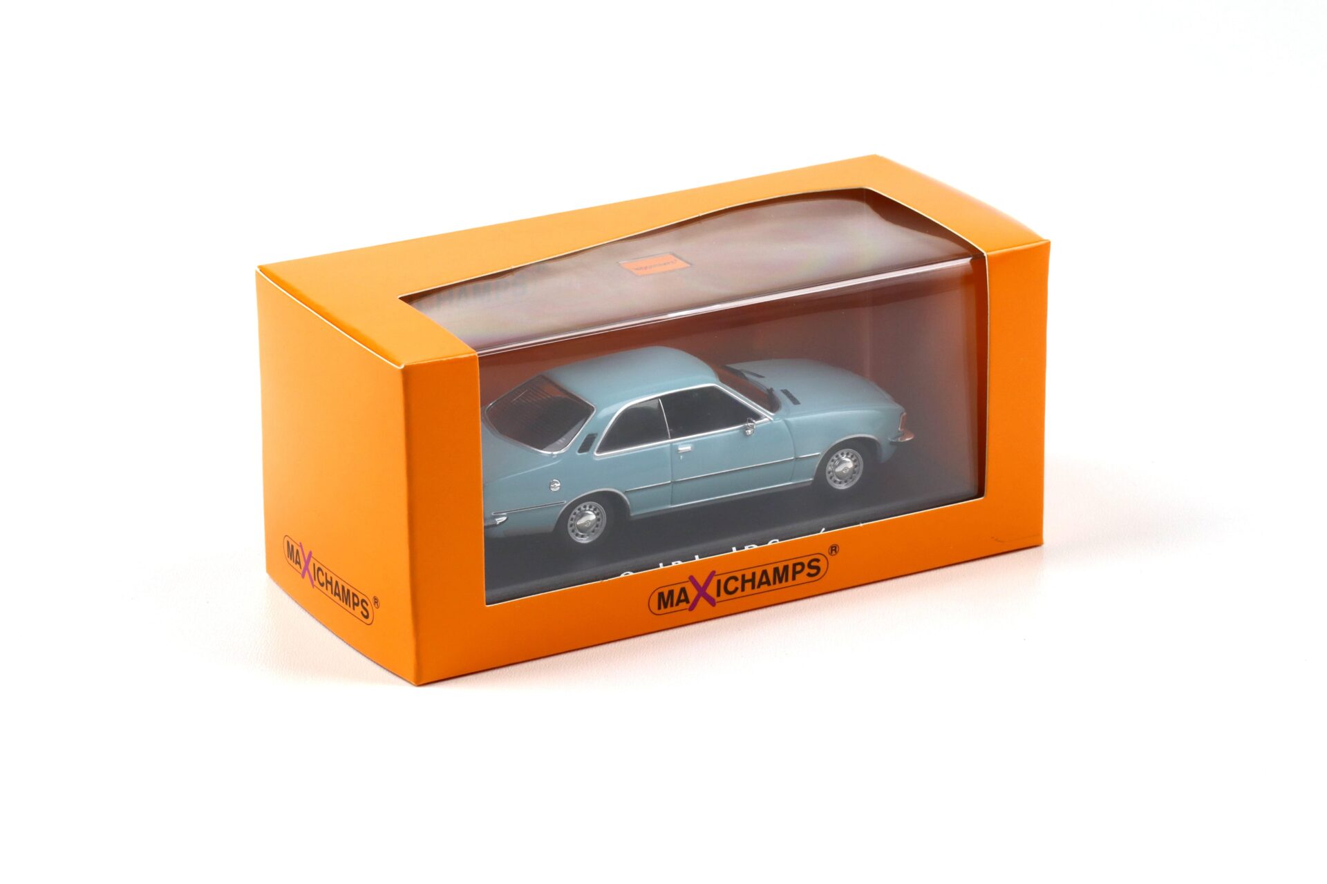 1:43 Minichamps Maxichamps Opel Rekord D Coupe 1975 light blue