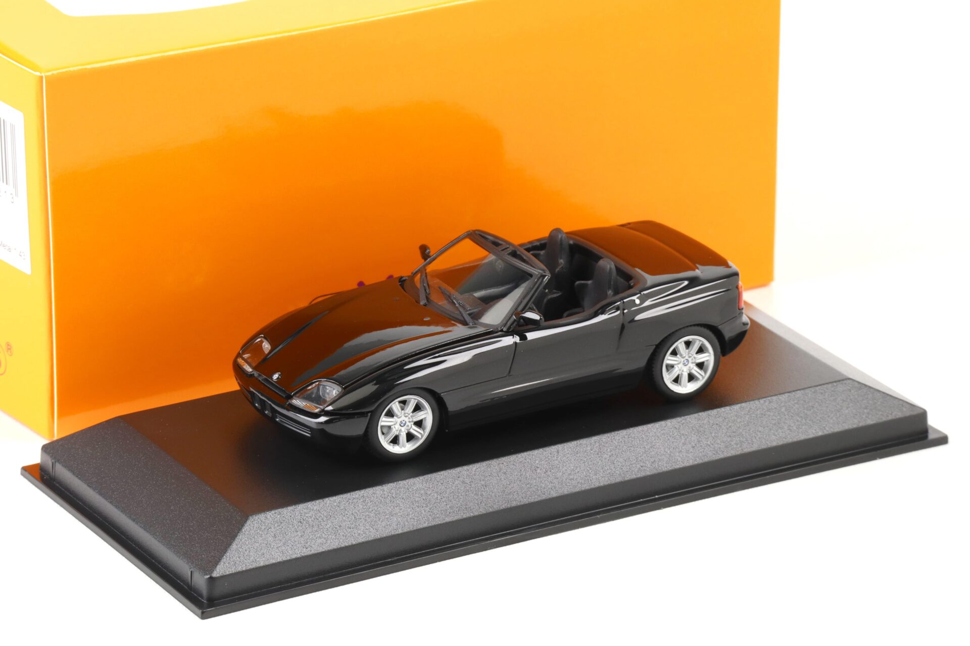 1:43 Minichamps Maxichamps BMW Z1 E30 Roadster 1991 black metallic