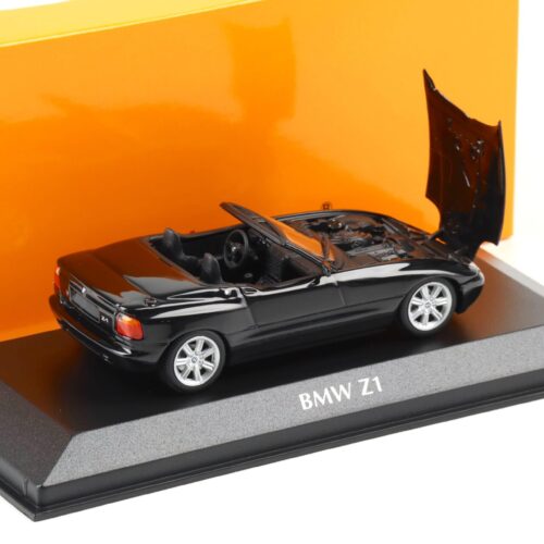 1:43 Minichamps Maxichamps BMW Z1 E30 Roadster 1991 black metallic