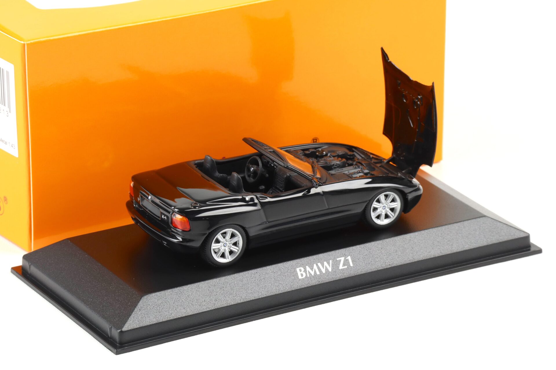 1:43 Minichamps Maxichamps BMW Z1 E30 Roadster 1991 black metallic